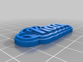 kaa keychains customized 3d print model - Mito3D
