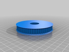 htd 3m pulley 6mm profile 60 teeth 3d printer parts customized 3d print model - Mito3D