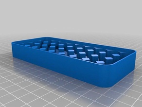 coperchio batterie aa organizzazione personalizzato 3d print model - Mito3D