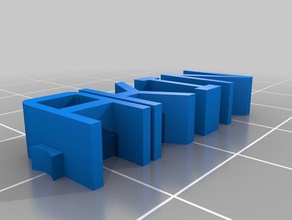 semelhante-2 organização personalizado 3d print model - Mito3D