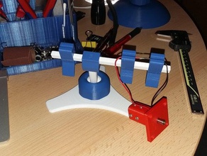 solder help l&oumlthilfe tools 3rd hand cable holder kabelhalter lten soldering 3d print model - Mito3D