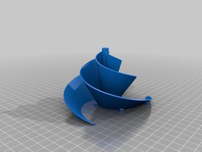 archimede turbina ingegneria 3d print model - Mito3D