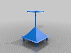 Friedens-meditation Pyramide 3d drucken 3d print model - Mito3D