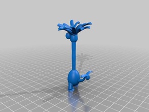 alola form executor beautiful 3d printing hawaii moon pokemon figures sun video game 3d print model - Mito3D