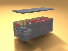 banca di potere 4 18650 mobile telefono 3d print model - Mito3D
