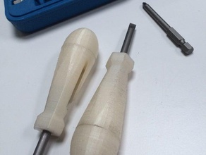 screwdriver handle tools 3d print model - Mito3D
