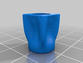 knob m3 3d printers hexagon nut screw 3d print model - Mito3D