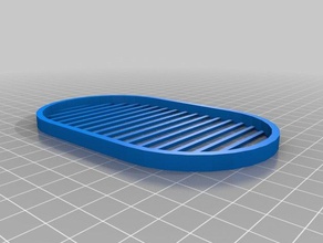 my customized soap dish 2 bathroom 3d print model - Mito3D