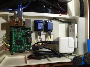 robo3d raspberry pi mount outlet printers octoprint robo 3d 3d print model - Mito3D