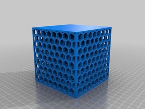 hex cubo sculture 3d print model - Mito3D