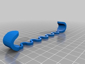verticale cieco clip 3d stampa 3d print model - Mito3D