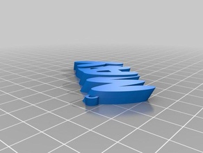 llavero mary 2 organización personalizado 3d print model - Mito3D