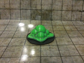 28mm scale miniature ooze toys games dd pathfinder rpg slime tabletop 3d print model - Mito3D