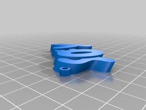 sofy llavero 2 organización personalizado 3d print model - Mito3D