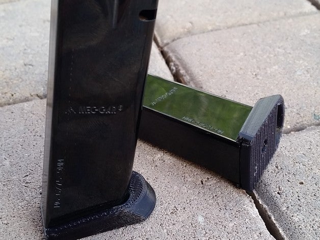 cz75 mag base sport all'aperto 9mm ceca arma da fuoco la pistola l'arma rivista di 3D print model - Mito3D