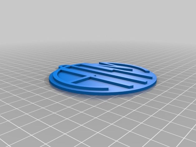 atm 40mm backing multiple loops jewelry customized 3D print model - Mito3D