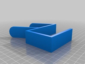 cubical coat hanger office 3d print model - Mito3D