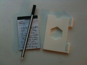 cas notebook pen organisation 3d print model - Mito3D