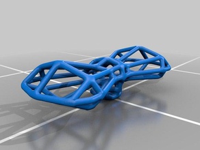 geometrische fliege Zubehör 3d print model - Mito3D