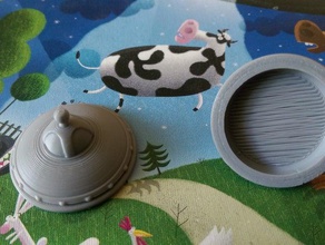 ufo farmer board game ship toy accessories 3d print model - Mito3D