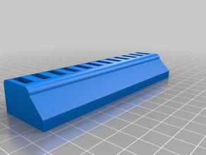 my customized usb holder left side organization 3d print model - Mito3D