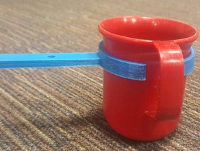 wheelchair cup holder other 3d print model - Mito3D