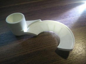 el polvo de la boquilla 3d impresión 3d print model - Mito3D