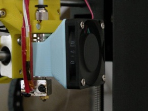 e3d v6 ventilador de montaje 50 mm la impresora extrusoras 3d print model - Mito3D
