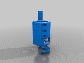 spindel tutucu 2 lazer pointer tam daire led ışık 3d baskı 3d print model - Mito3D