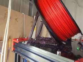 zonestar d810 delta support de bobine soutien 3d l'imprimante pièces filament 3d print model - Mito3D