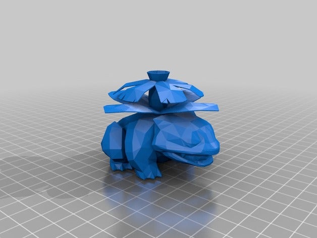 venusaur repariert Tiere nintendo pokemon 3D print model - Mito3D