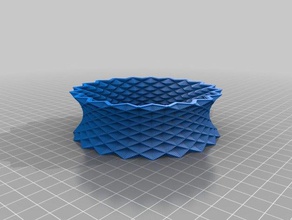 toroidal sarmal bilezik dekor özelleştirilmiş 3d print model - Mito3D