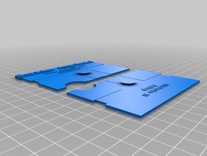 mi personalizados banda de cartera ukras accesorios 3d print model - Mito3D