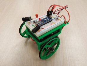 servobot robotics engineeringproject makeredchallenge2 programmingproject roboticsproject scienceproject 3d print model - Mito3D