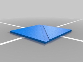 Quilten Quadrate in verschiedenen Größen Kunst bloc loc Muster Herrscher Nähen Näh-Hilfe 3d print model - Mito3D