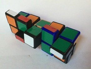 split 1x2x5 puzzle 3d print model - Mito3D