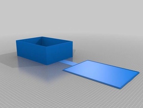 da a4-Dokument Fall Container angepasst 3d print model - Mito3D