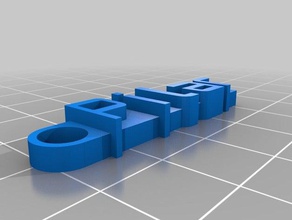 pilar de l'organisation personnalisé 3d print model - Mito3D