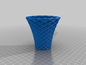 christophercruciata vaso arredamento personalizzato 3d print model - Mito3D