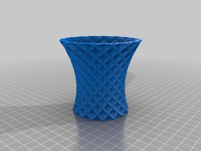 amanda vaso arredamento personalizzato 3d print model - Mito3D
