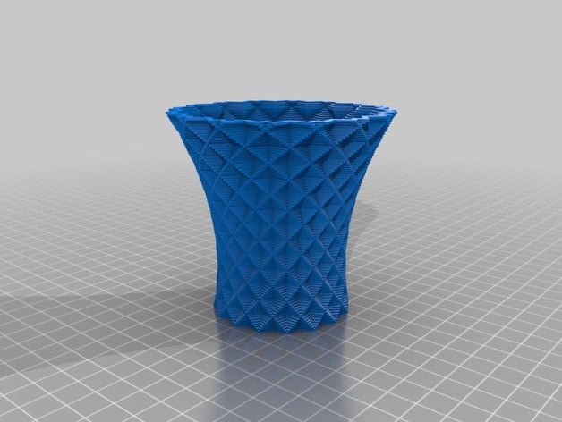 amanda vaso arredamento personalizzato 3D print model - Mito3D