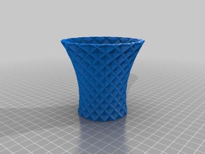 amanda vaso arredamento personalizzato 3d print model - Mito3D