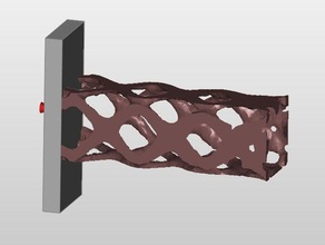 cantilever beam anteriore coppia di massimizzare la rigidità ingegneria makeredchallenge2 3d print model - Mito3D