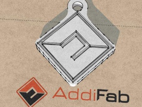 porte cl&eacute addifab gadgets 3d print model - Mito3D