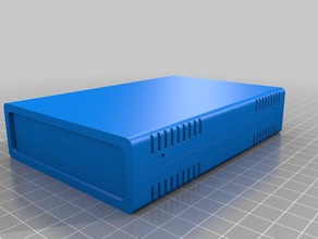 cable management box electronics customized 3d print model - Mito3D