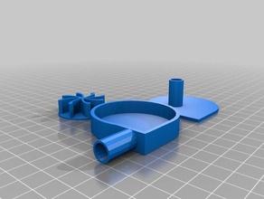 pompe à eau pièces ingénierie 3d print model - Mito3D