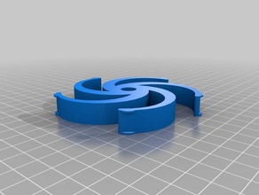 88 mm mozzo ninjaflex campione di spool 3d la stampante accessori personalizzato 3d print model - Mito3D