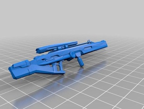 fusil de sniper 3d l'impression tests 3d print model - Mito3D