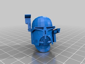 arkanian-Eimer-Helm 3d drucken tests 3d print model - Mito3D