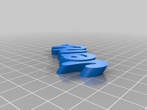 jenny organização personalizado 3d print model - Mito3D